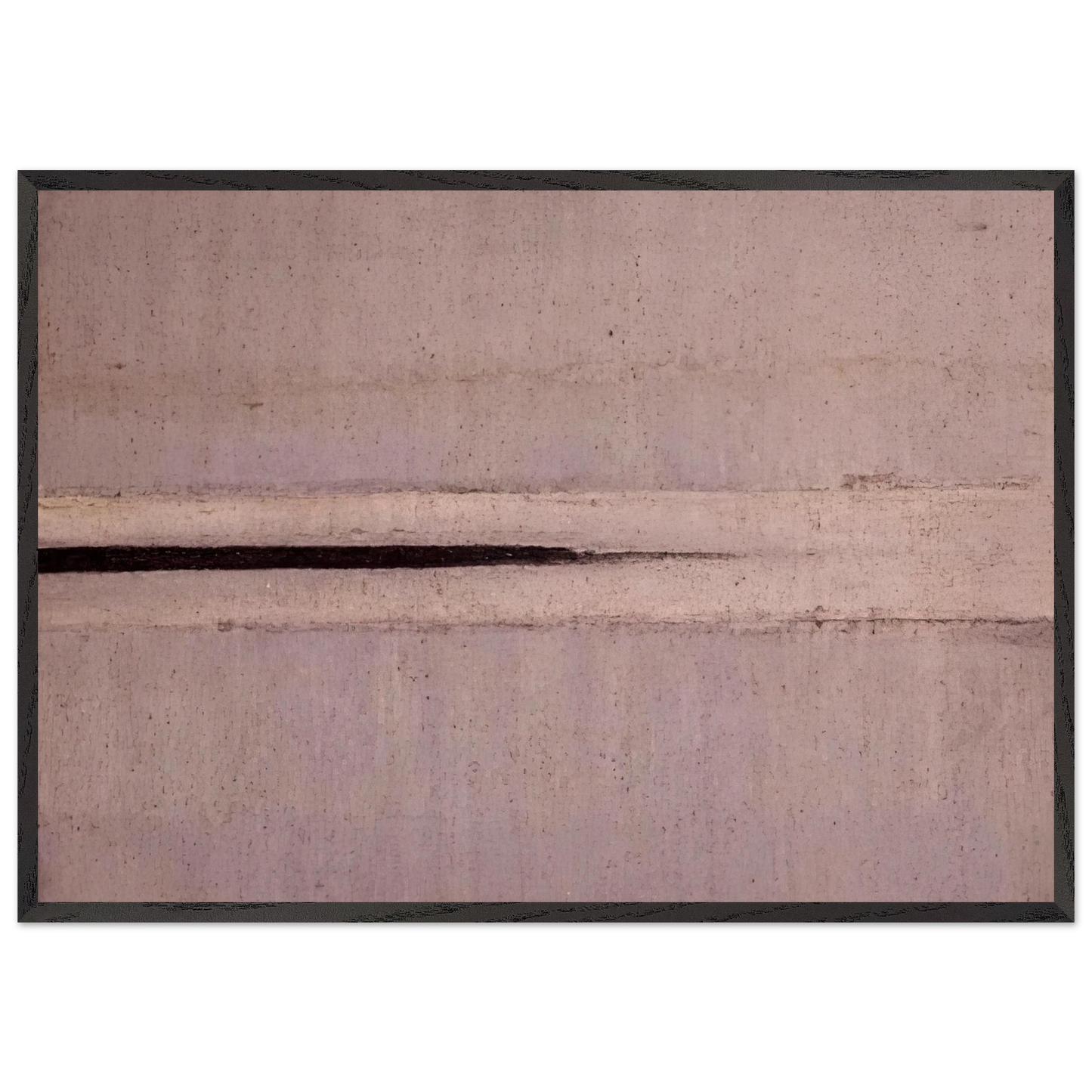 Indicazione - 1964 - Bice Lazzari 70x100 cm / 28x40 inches Framed Art Print – Black Wooden Frame