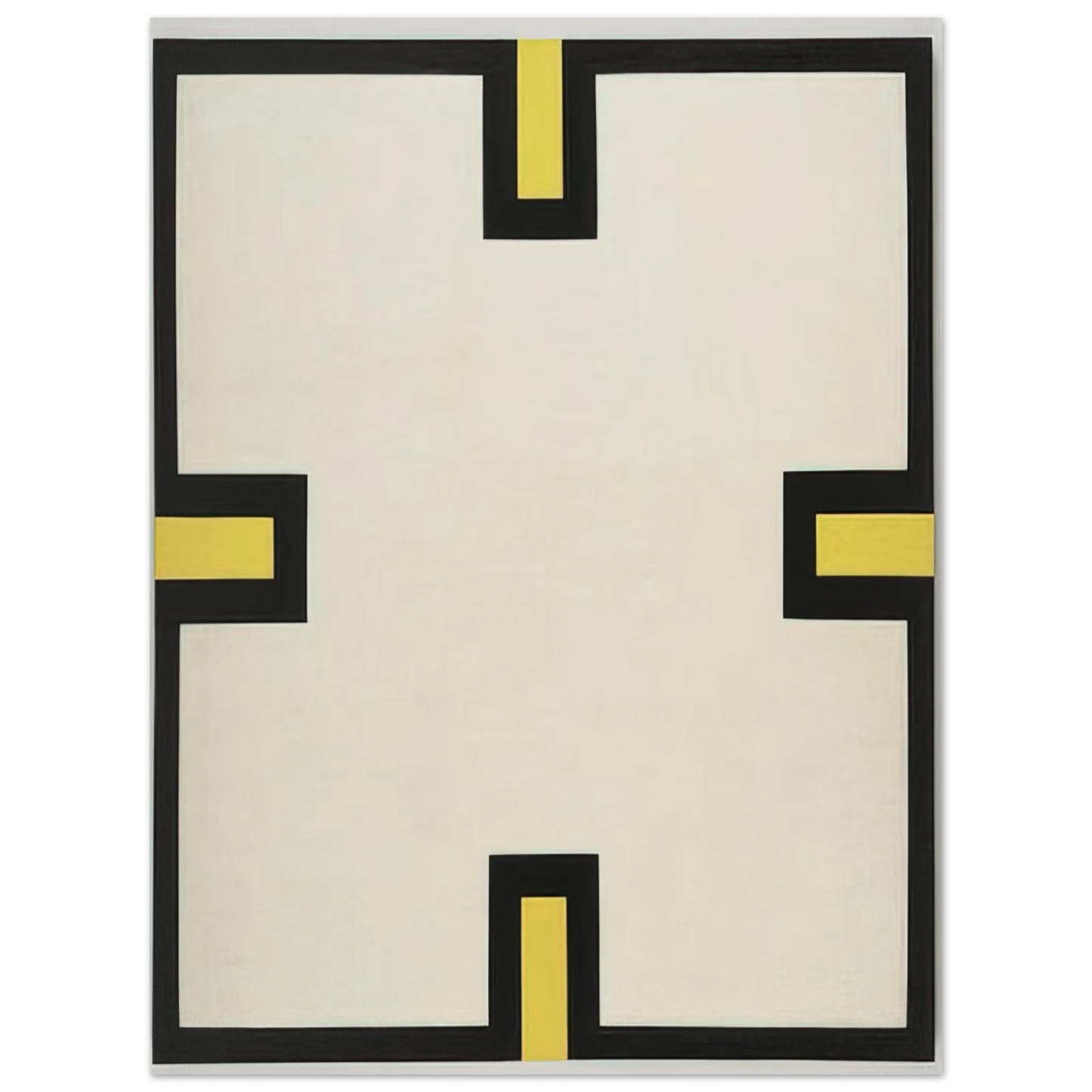 Al Held - Maltese Cross  75x100 cm / 30x40inches Fine Art Poster