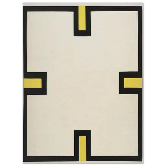 Al Held - Maltese Cross  75x100 cm / 30x40inches Fine Art Poster