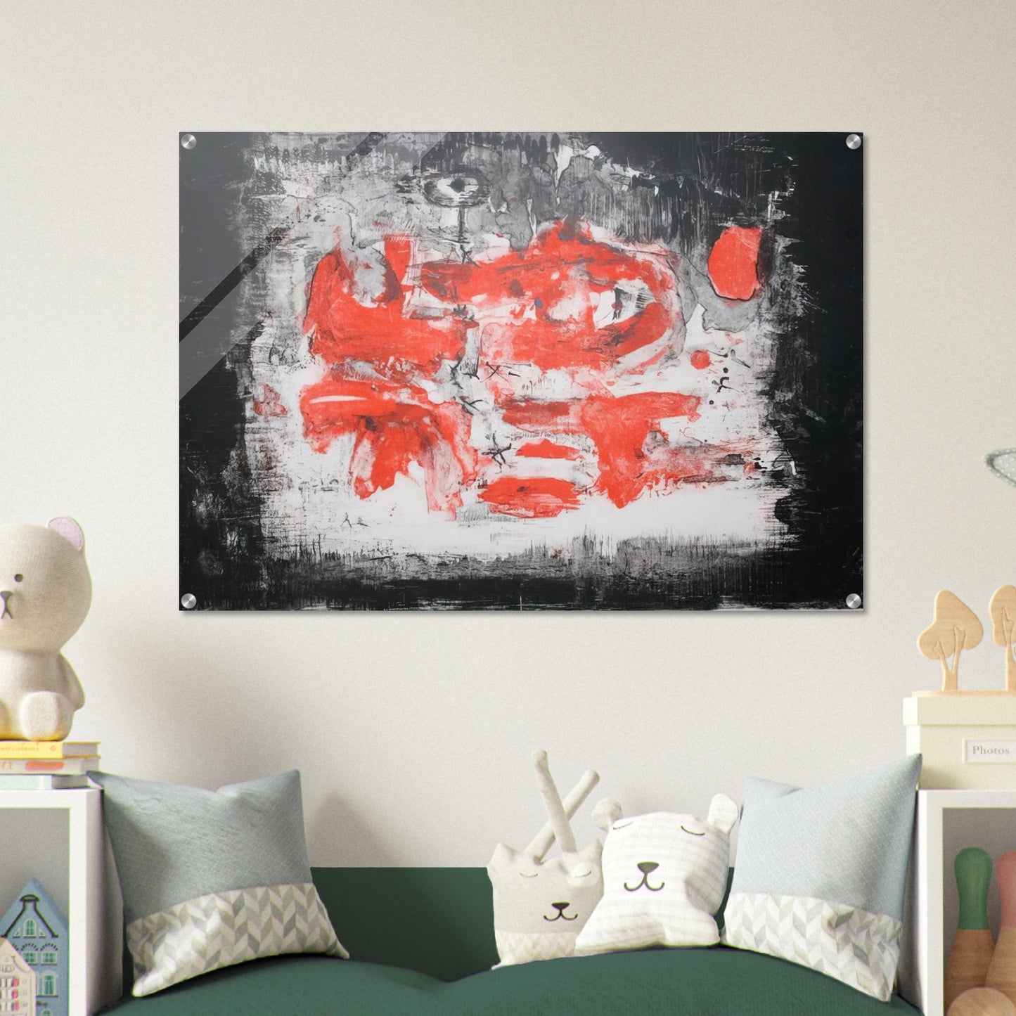 UNTITLED 1956 1 - Zao Wou-Ki Acrylic Print - 70x100 cm / 28x40″ inches