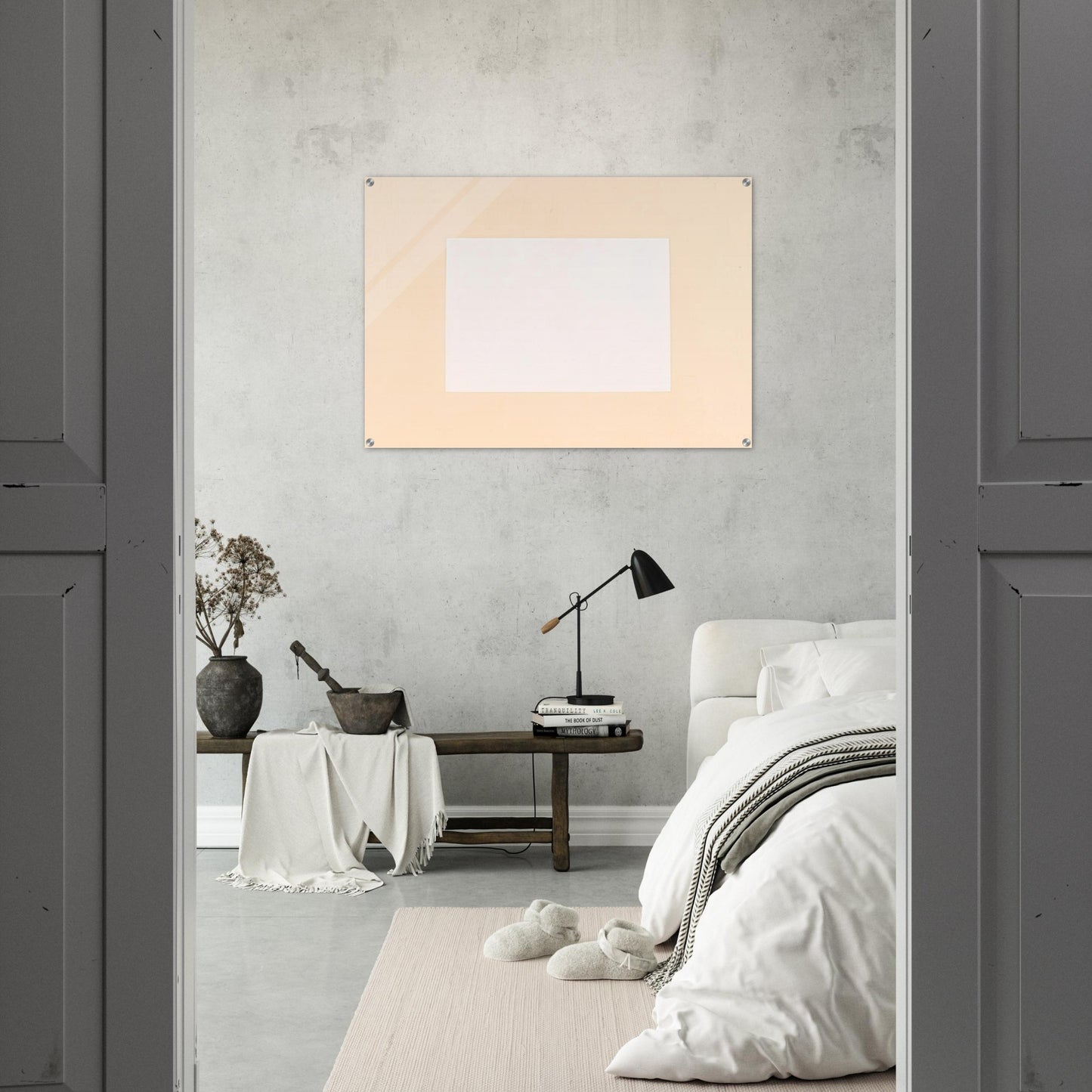 Untitled From Six Aquatints - Robert Ryman Acrylic Print - 70x100 cm / 28x40″ inches