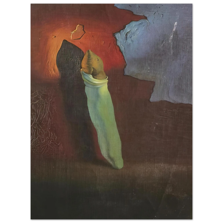 Salvador Dali - ANTHROPOMORPHIC BREAD 1  75x100 cm / 30x40inches Fine Art Poster