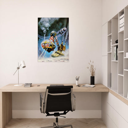 Chris Foss - Chris Foss Brushed Aluminum Print - 70x100 cm / 28x40 inches | Chris Foss Aluminum Print | Chris Foss Prints