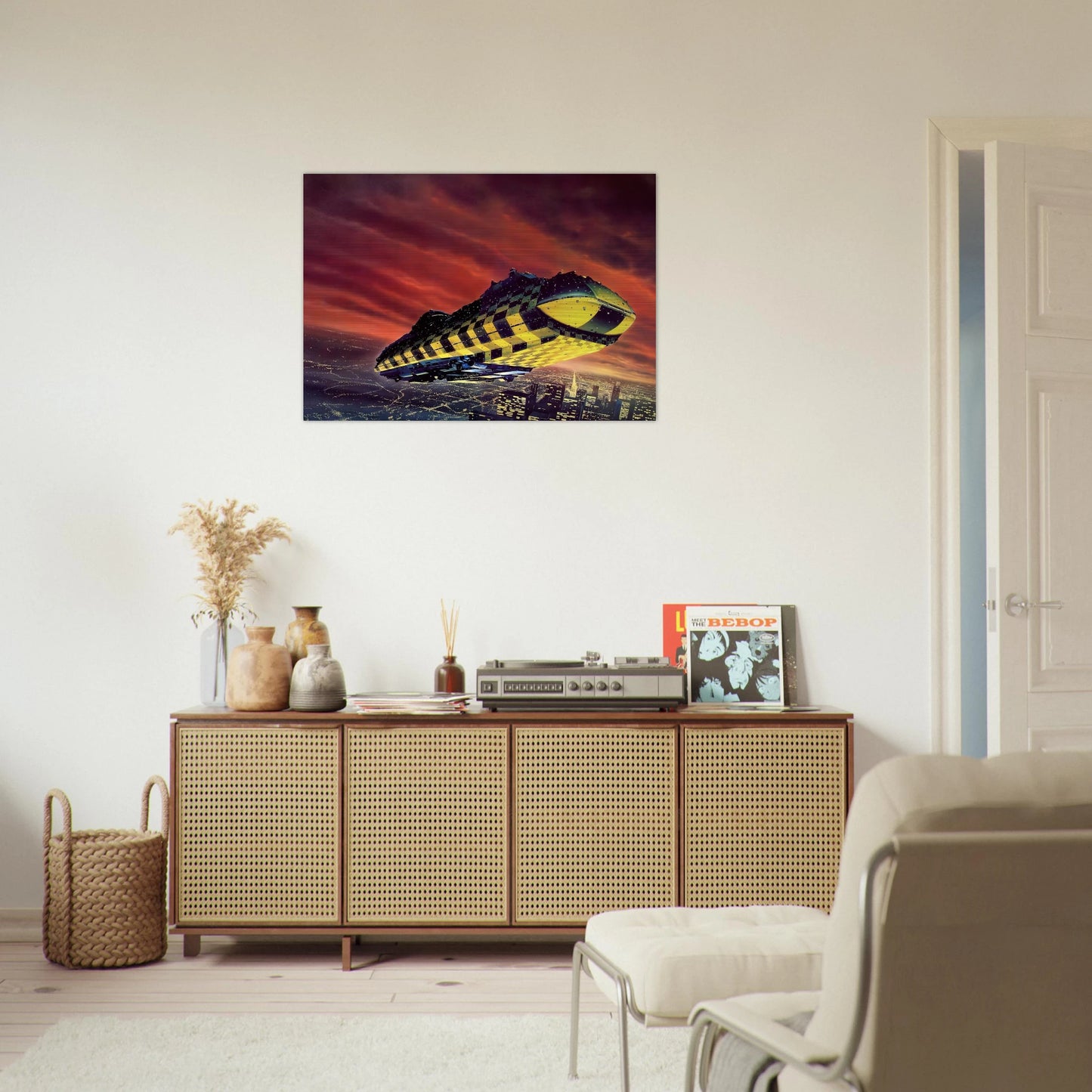 Chris Foss - Chris Foss Brushed Aluminum Print - 70x100 cm / 28x40 inches | Chris Foss Aluminum Print | Chris Foss Prints