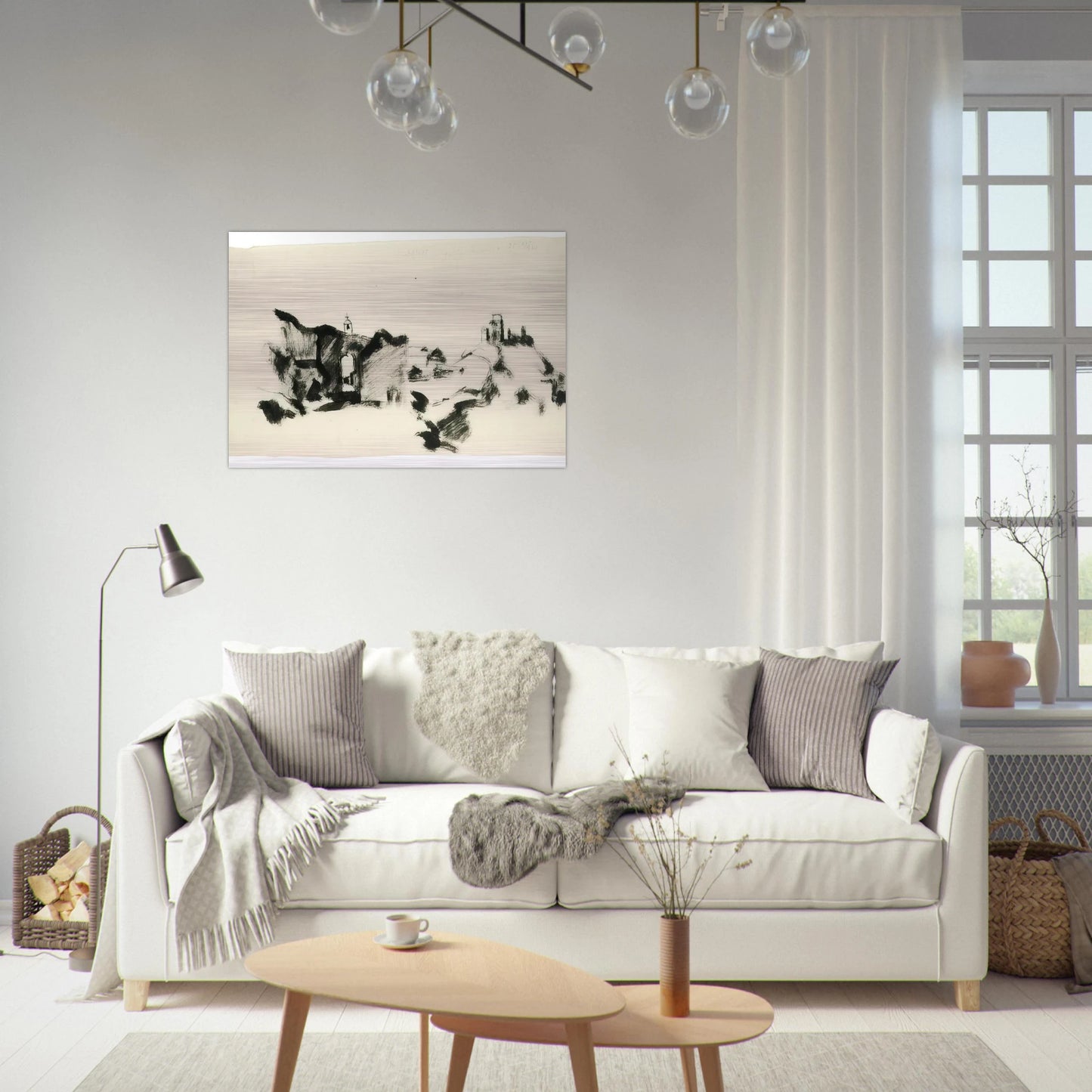Assisi 35, marzo - 1935 - Julius Bissier Brushed Aluminum Print - 70x100 cm / 28x40 inches | Julius Bissier Aluminum Print | Julius Bissier Prints