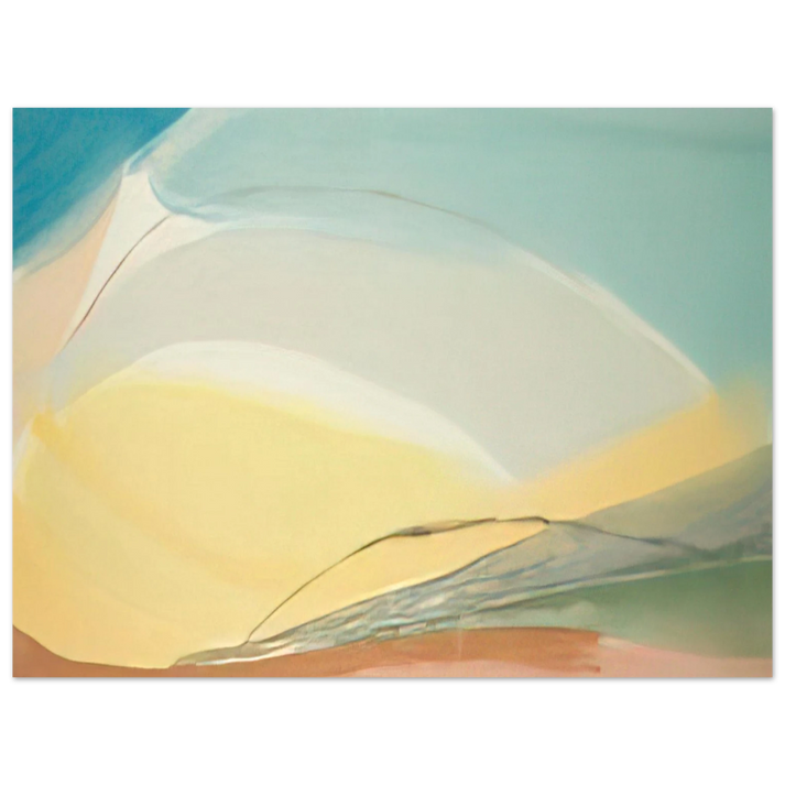 Larry Zox - Untitled - 1976  75x100 cm / 30x40inches Fine Art Poster