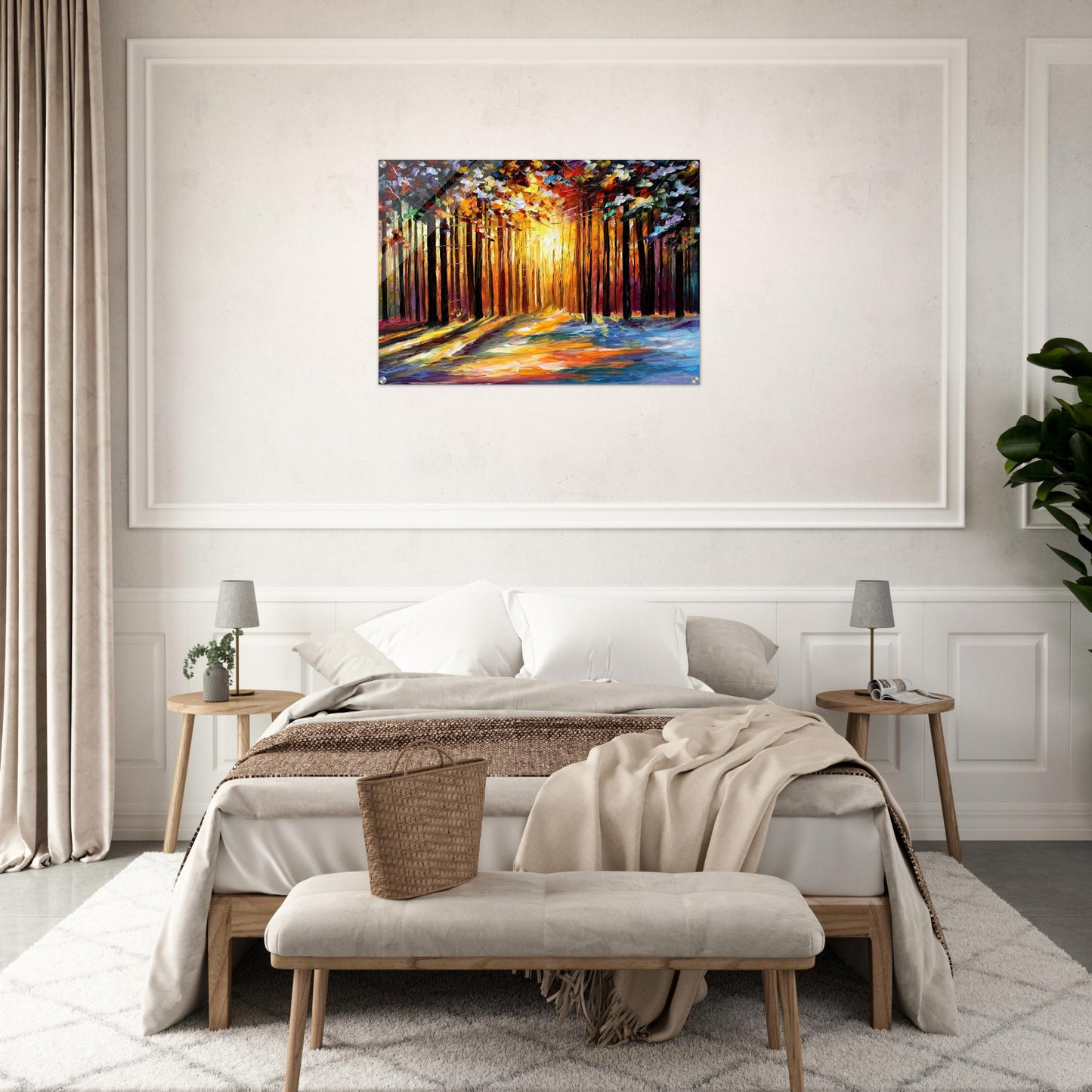 Leonid Afremov - Leonid Afremov Acrylic Print - 70x100 cm / 28x40″ inches