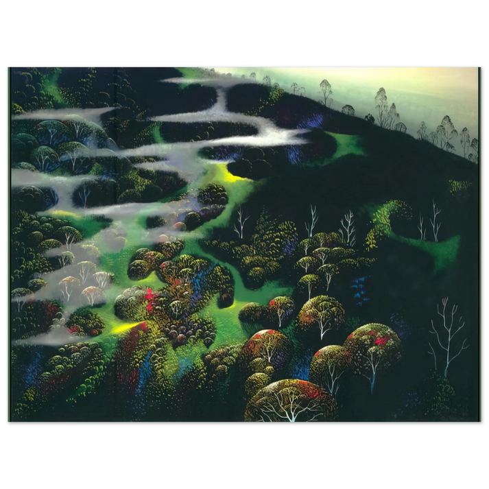 Eyvind Earle - Spot of Magic  75x100 cm / 30x40inches Fine Art Poster
