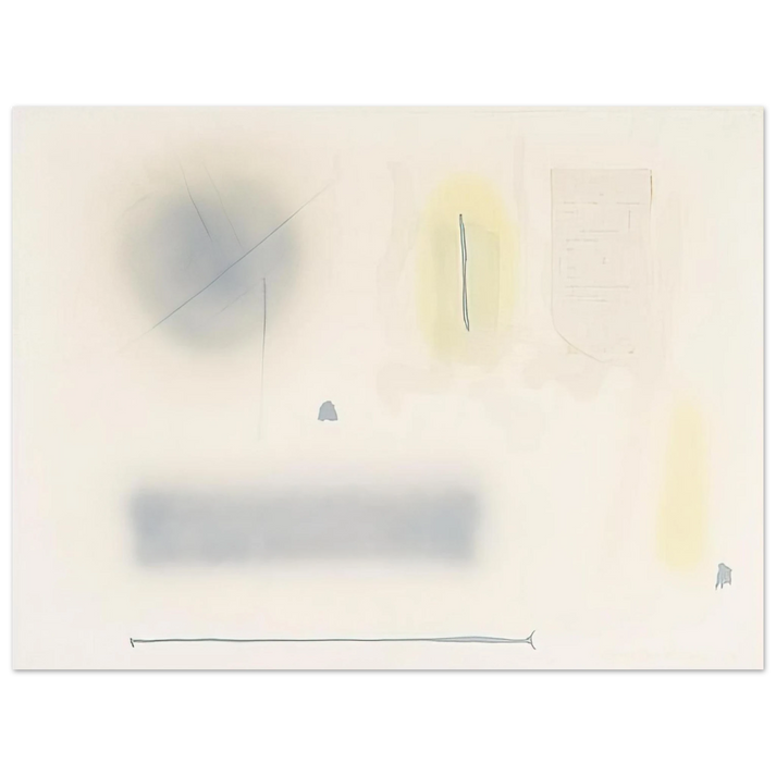 John Ferren - Untitled - 1952  75x100 cm / 30x40inches Fine Art Poster