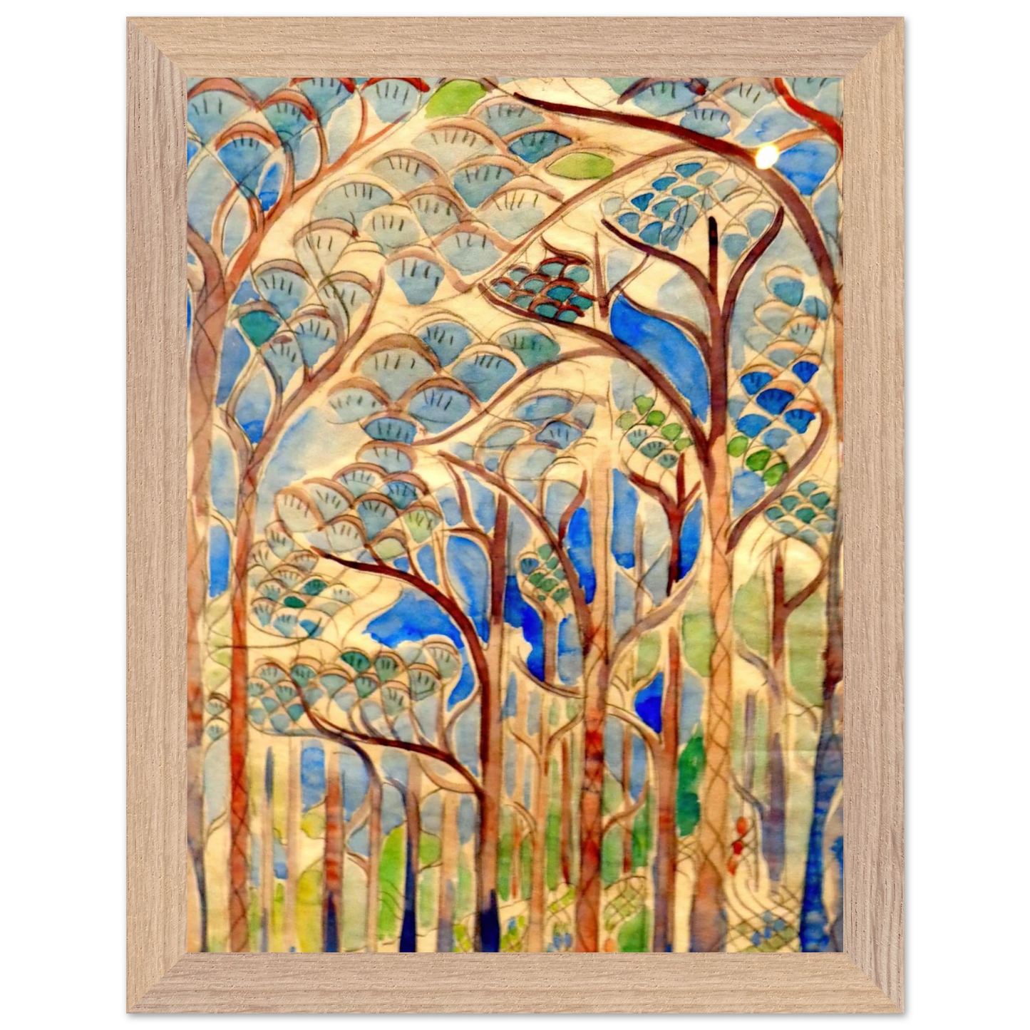 Walter Inglis Anderson - Walter Anderson Wall art - 45x60 cm / 18x24 inches - Fine Art Poster-canvas - -