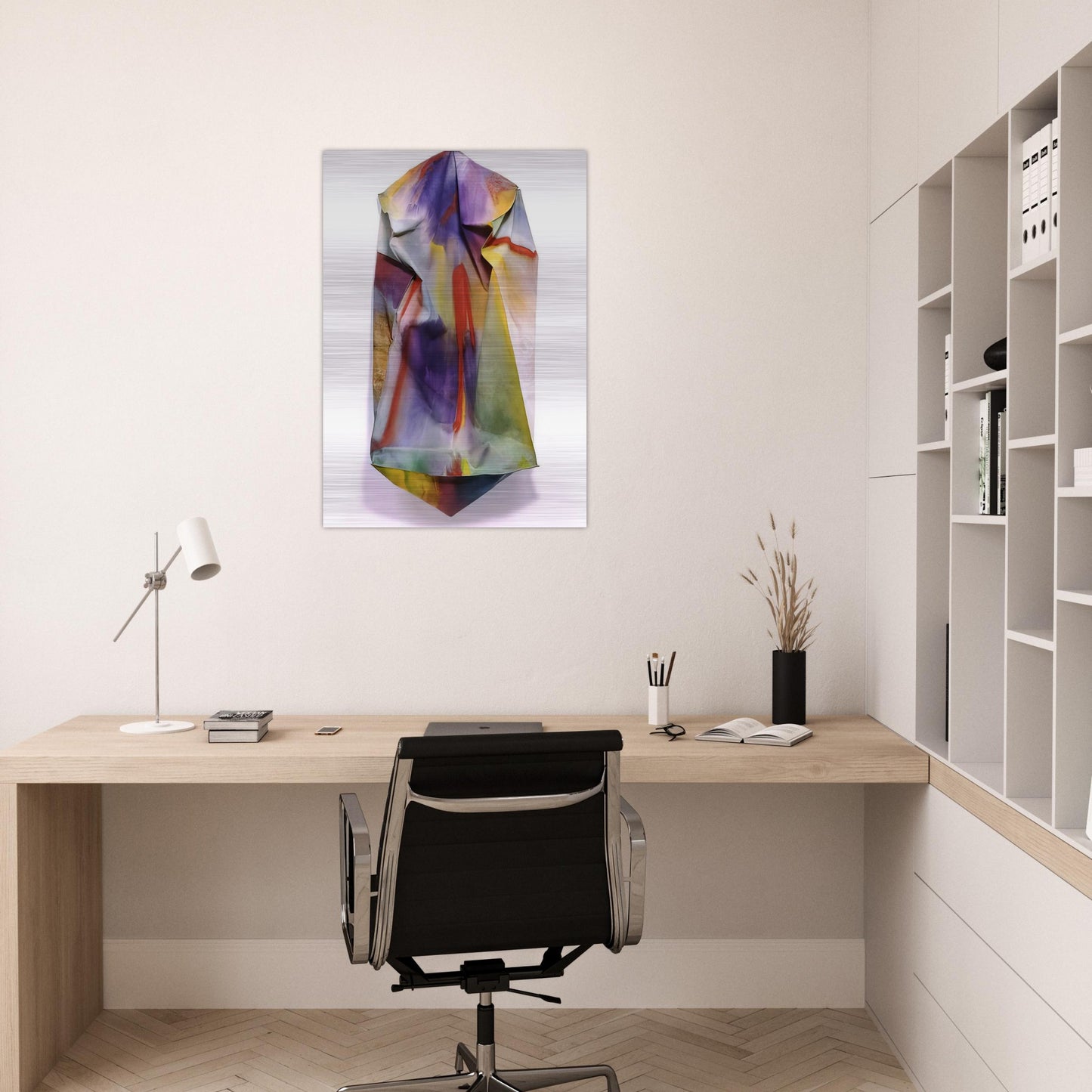 Wall Forest - Sam Gilliam Brushed Aluminum Print - 70x100 cm / 28x40 inches | Sam Gilliam Aluminum Print | Sam Gilliam Prints