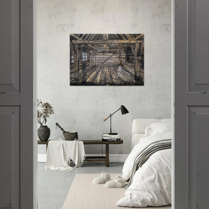 NOTHUNG 1973 - Anselm Kiefer Brushed Aluminum Print - 70x100 cm / 28x40 inches | Anselm Kiefer Aluminum Print | Anselm Kiefer Prints