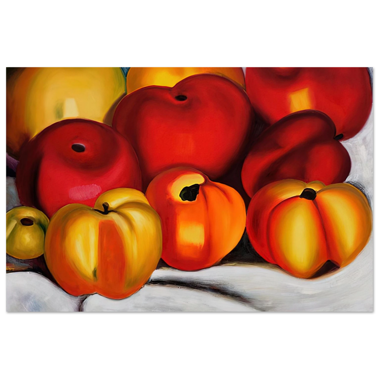 Georgia O'Keeffe - Apple Family II Fine Art Poster