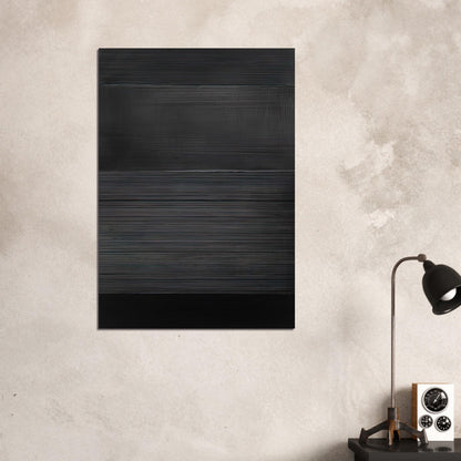 Peinture 324 x 181 cm, 17 novembre 2008 - 2008 - Pierre Soulages Brushed Aluminum Print - 70x100 cm / 28x40 inches | Pierre Soulages Aluminum Print | Pierre Soulages Prints