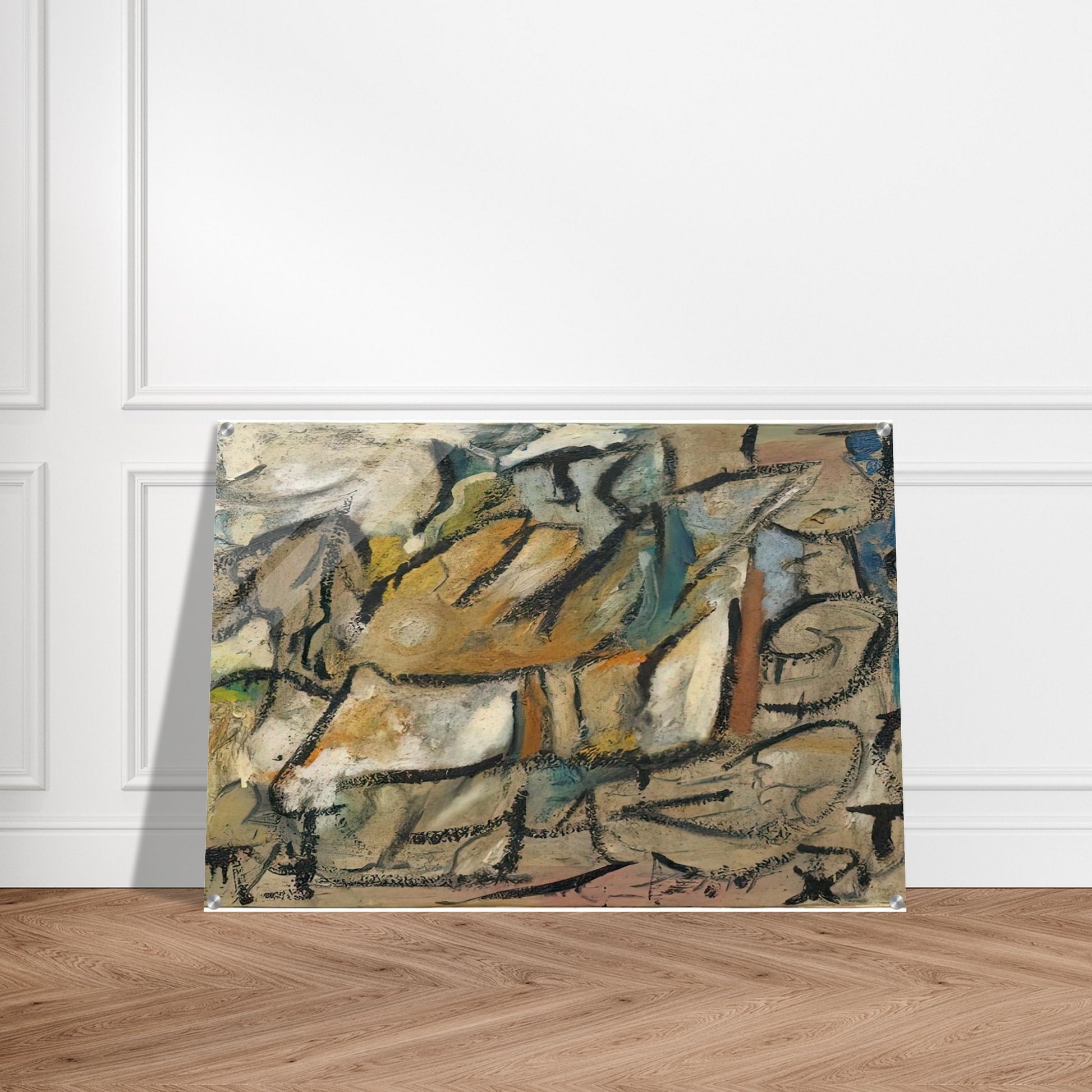 August Weather, 1951- - Helen Frankenthaler Acrylic Print - 70x100 cm / 28x40″ inches
