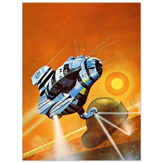 Chris Foss - Chris Foss  75x100 cm / 30x40inches Fine Art Poster