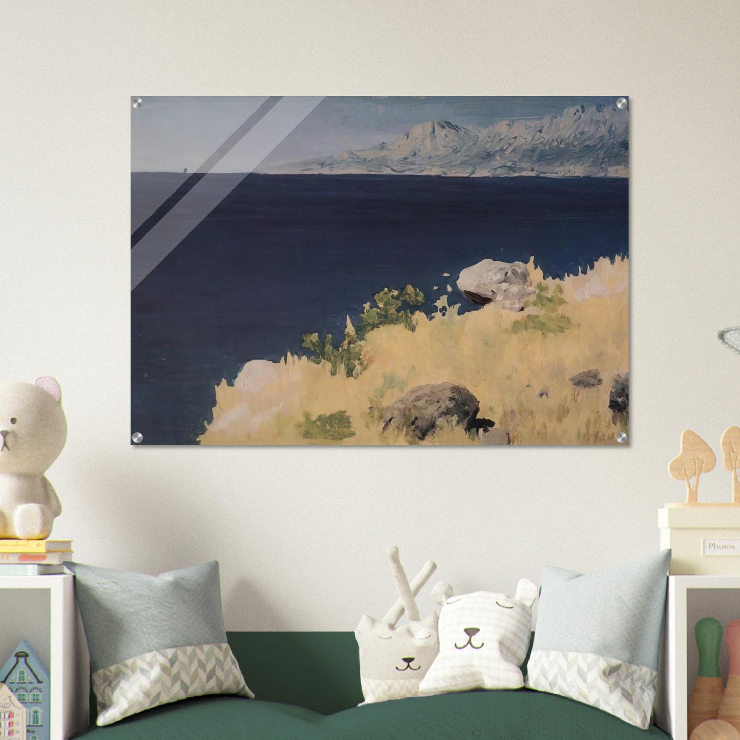 Sea coast. Crimea - Arkhyp Kuindzhi Acrylic Print - 70x100 cm / 28x40″ inches