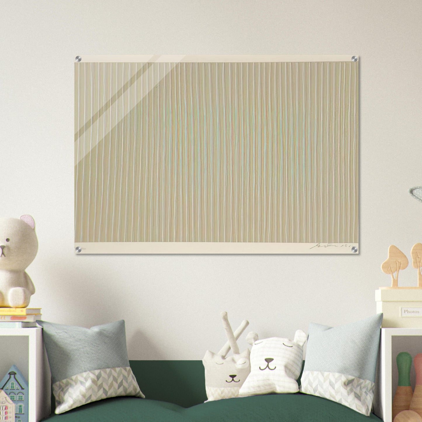 Carousel - 1980 - Gene Davis Acrylic Print - 70x100 cm / 28x40″ inches