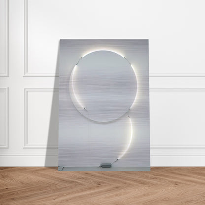 Stall No. 5 - 2005 - Francois Morellet Brushed Aluminum Print - 70x100 cm / 28x40 inches | Francois Morellet Aluminum Print | Francois Morellet Prints