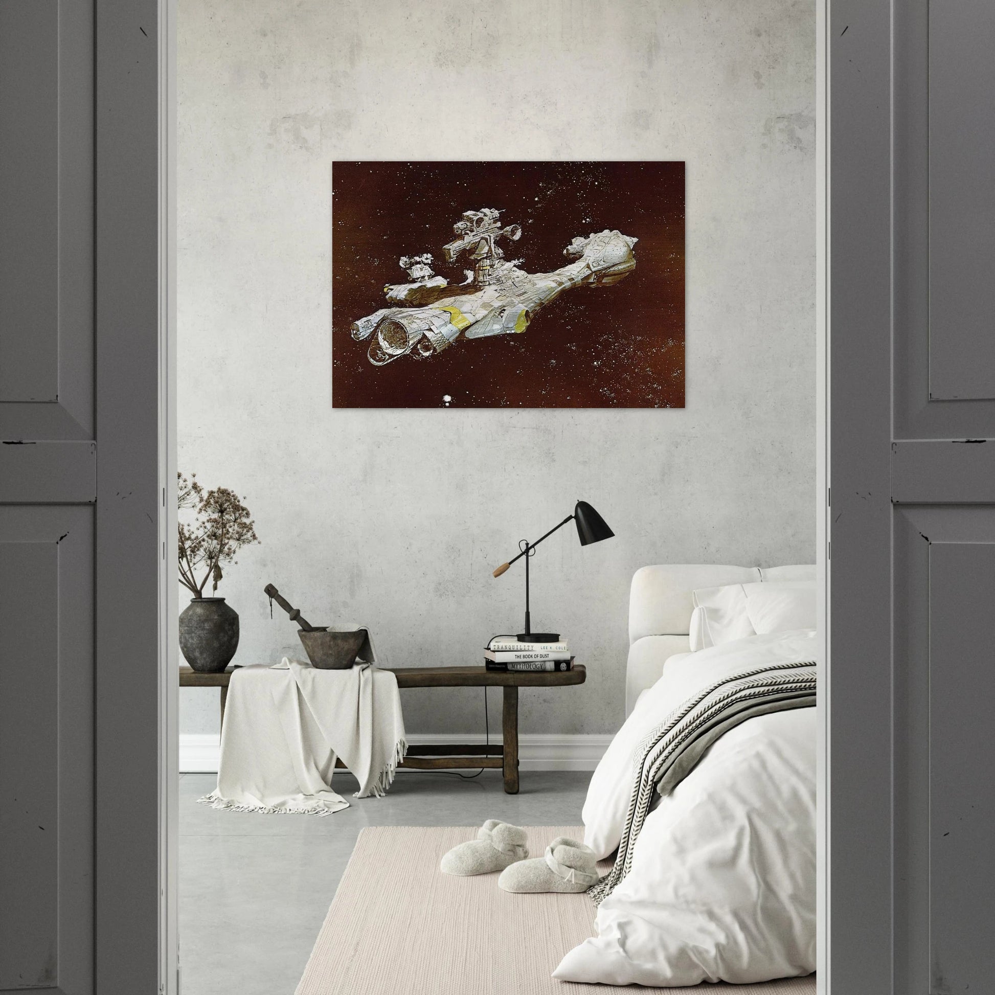 Chris Foss - Chris Foss Brushed Aluminum Print - 70x100 cm / 28x40 inches | Chris Foss Aluminum Print | Chris Foss Prints