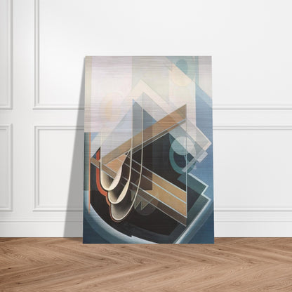 Abstract No. 7 - 1939 - Lawren Harris Brushed Aluminum Print - 70x100 cm / 28x40 inches | Lawren Harris Aluminum Print | Lawren Harris Prints