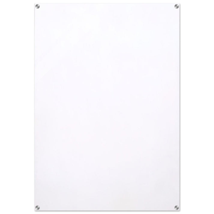 WHITE PAINTING 1951 - Robert Rauschenberg Acrylic Print - 70x100 cm / 28x40″ inches | Robert Rauschenberg Wall Art | Robert Rauschenberg Prints