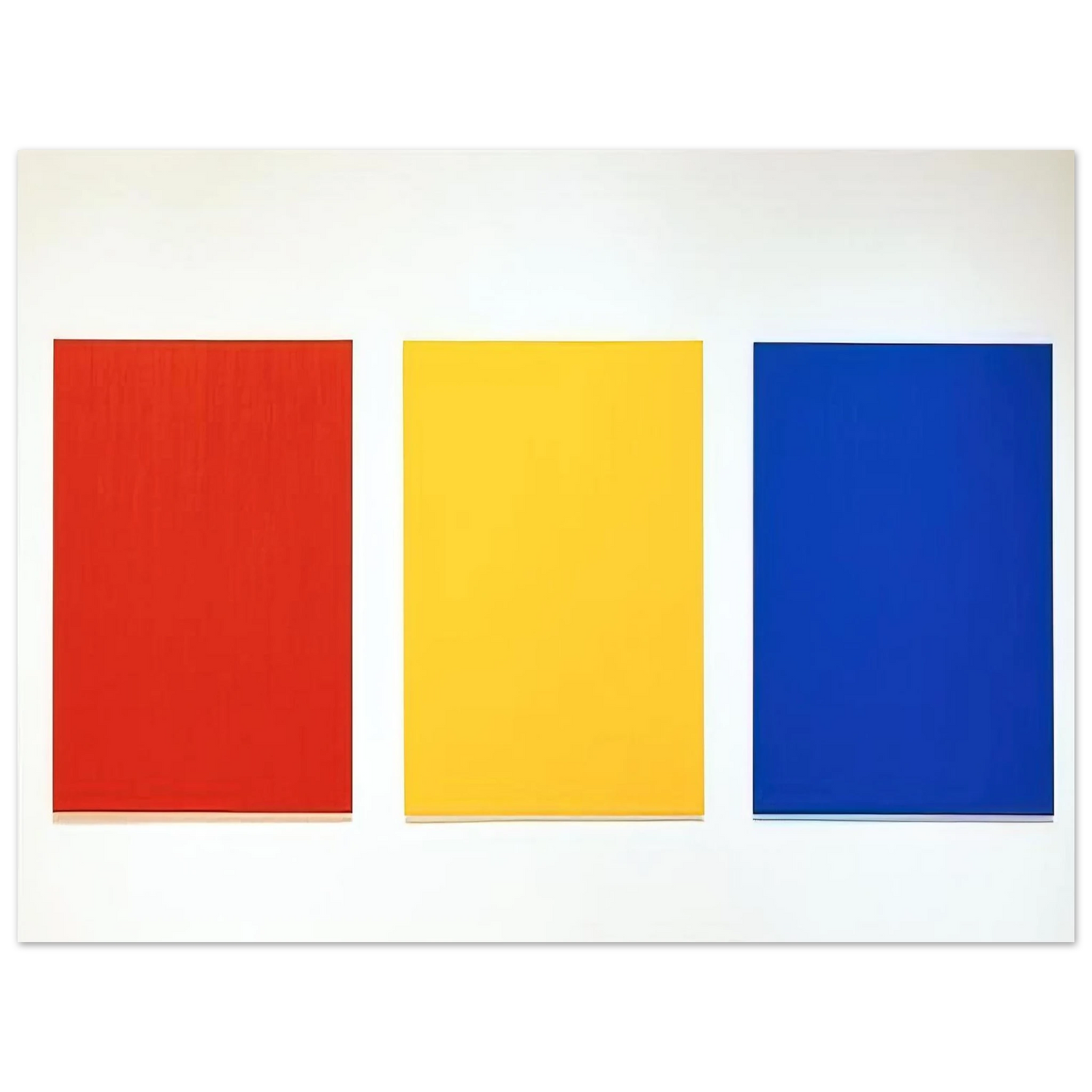 Ellsworth Kelly - Red Yellow Blue III  75x100 cm / 30x40inches Fine Art Poster