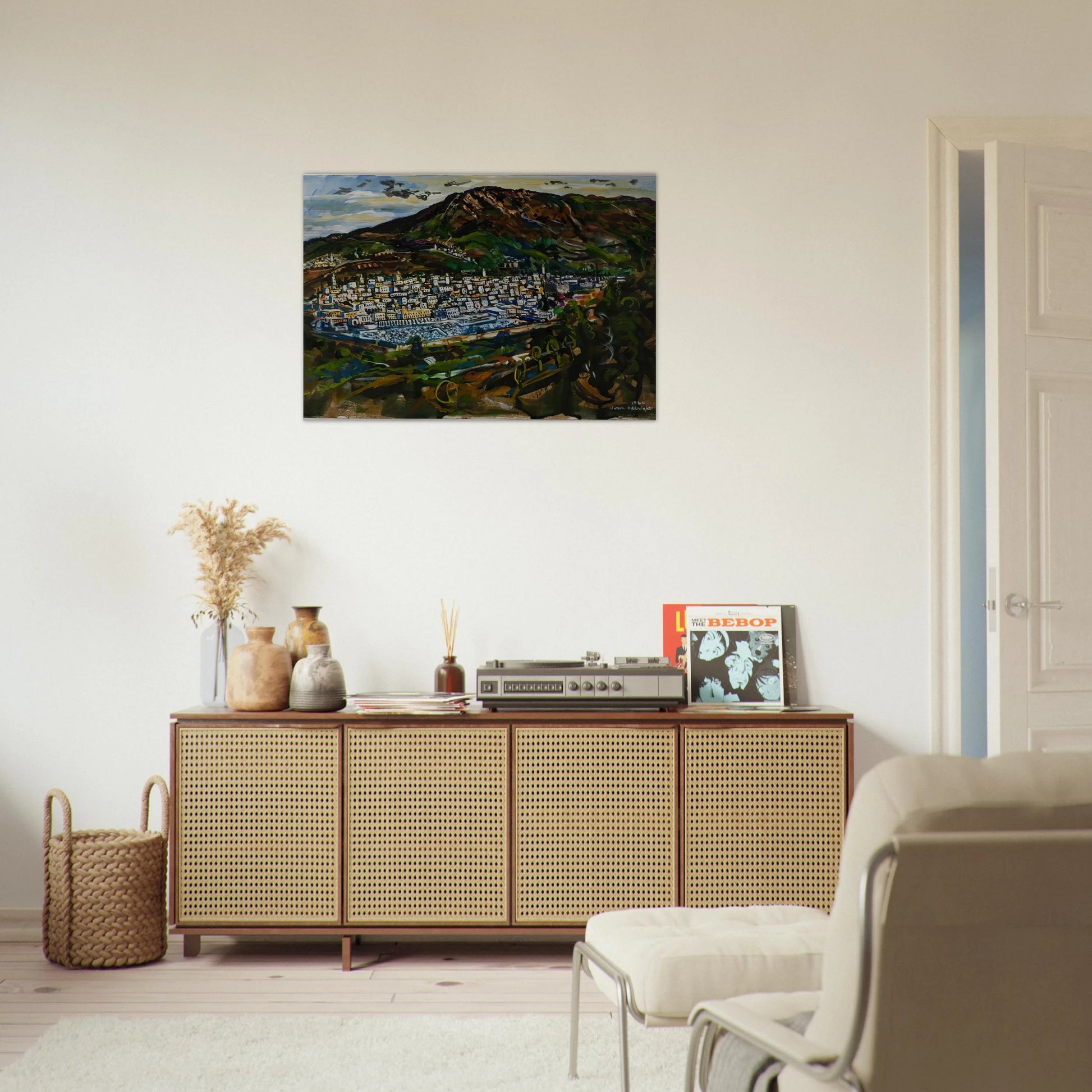 FEZ MOROCCO 1960 - Ivan Albright Brushed Aluminum Print - 70x100 cm / 28x40 inches | Ivan Albright Aluminum Print | Ivan Albright Prints