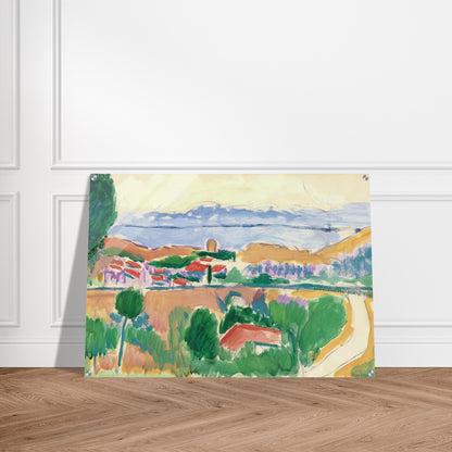 VUE DE COLLIOURE 1906 - Henri Matisse Acrylic Print - 70x100 cm / 28x40″ inches