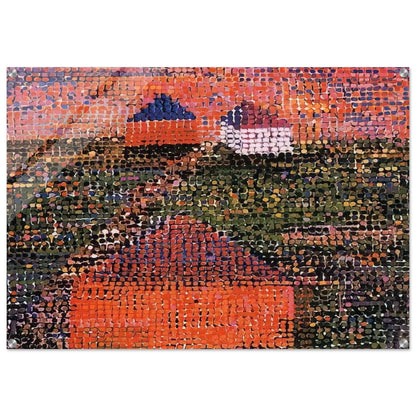Houses - 2005 - Jennifer Bartlett Acrylic Print - 70x100 cm / 28x40″ inches