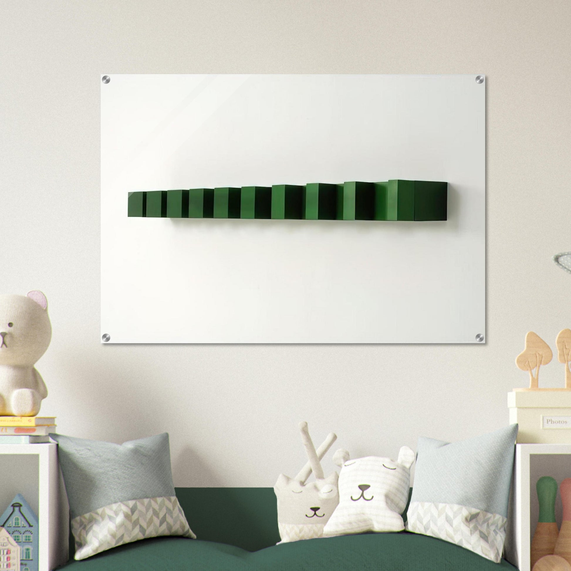 Untitled Bernstein 74-8 - 1974 - Donald Judd Acrylic Print - 70x100 cm / 28x40″ inches