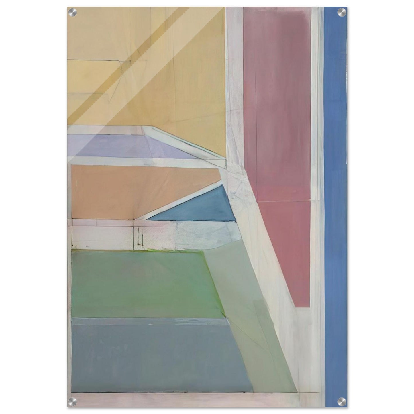 Ocean Park #27 - Richard Diebenkorn Acrylic Print - 70x100 cm / 28x40″ inches | Richard Diebenkorn Wall Art | Richard Diebenkorn Prints