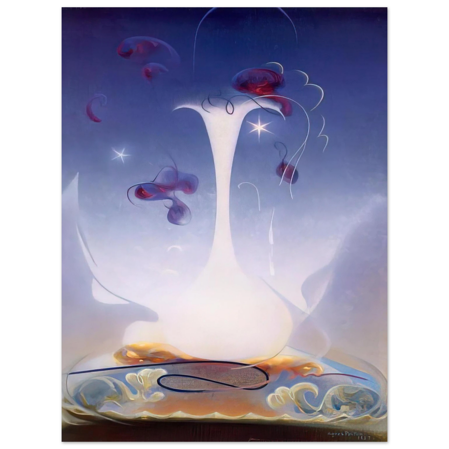 Agnes Lawrence Pelton - Memory - 1937  75x100 cm / 30x40inches Fine Art Poster
