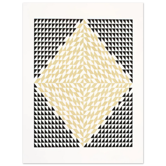 Anni Albers - SECOND MOVEMENT V 1968  75x100 cm / 30x40inches Fine Art Poster