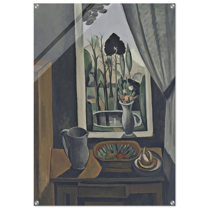 WINDOW AT VERS 1912 - Andre Derain Acrylic Print - 70x100 cm / 28x40″ inches