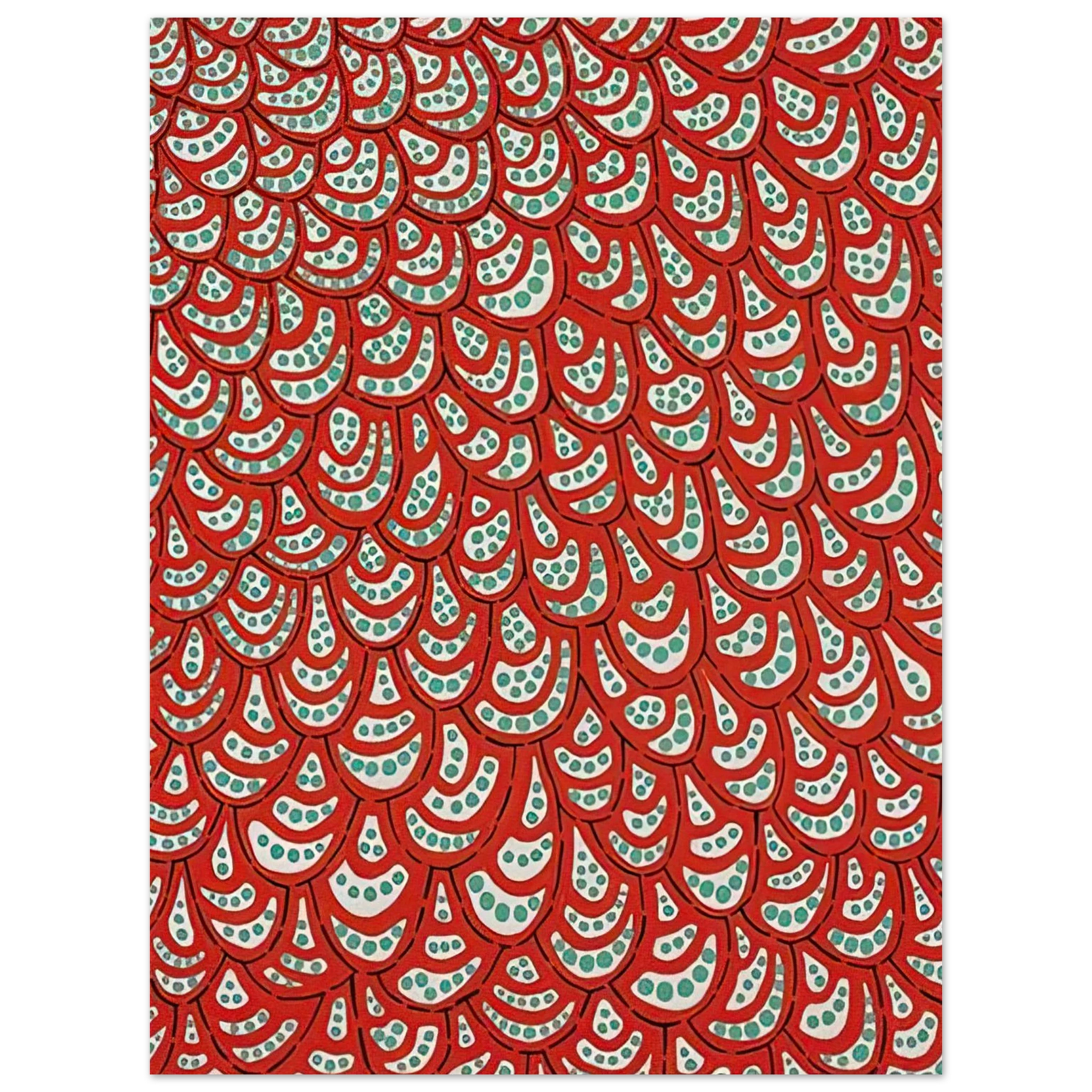 Yayoi Kusama - PETALS 1988 Fine Art Poster
