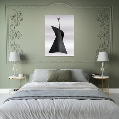 LITTLE ARCH MAQUETTE 1940 - Alexander Calder Brushed Aluminum Print - 70x100 cm / 28x40 inches | Alexander Calder Aluminum Print | Alexander Calder Prints