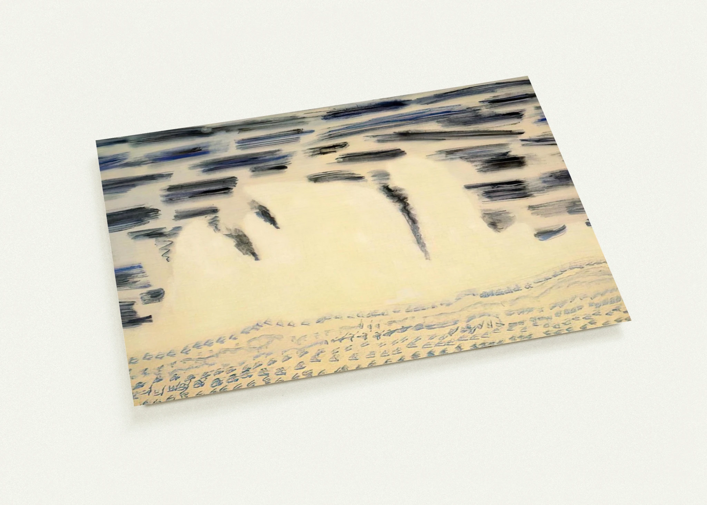 Onrushing Wave - 1958 By Milton Avery Pack of 10 Post Cards | Milton Avery Post Cards | A6 (10.5 x 14.8 cm) - 4.1 x 5.8 inches