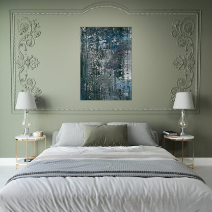 ICE 4 - Gerhard Richter Brushed Aluminum Print - 70x100 cm / 28x40 inches | Gerhard Richter Aluminum Print | Gerhard Richter Prints