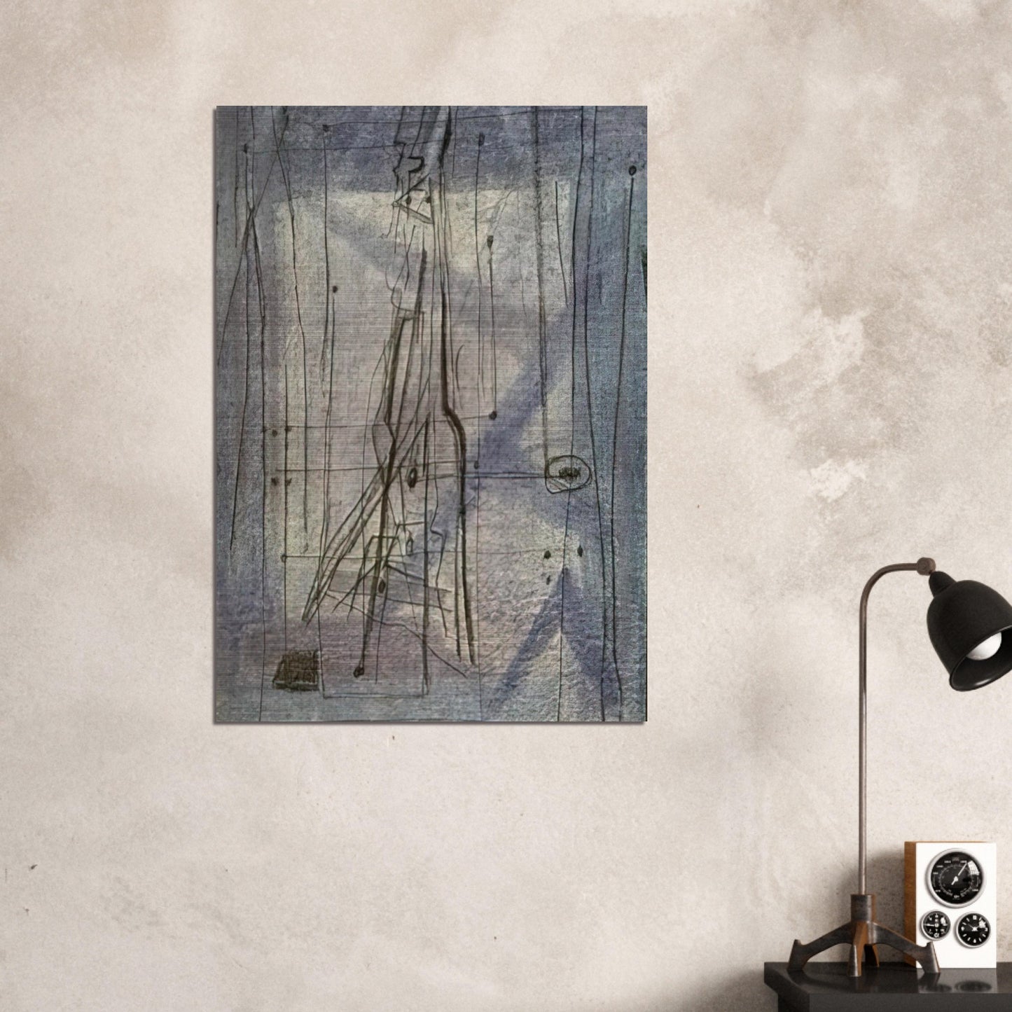 Diario - 1954 - Bice Lazzari Brushed Aluminum Print - 70x100 cm / 28x40 inches | Bice Lazzari Aluminum Print | Bice Lazzari Prints