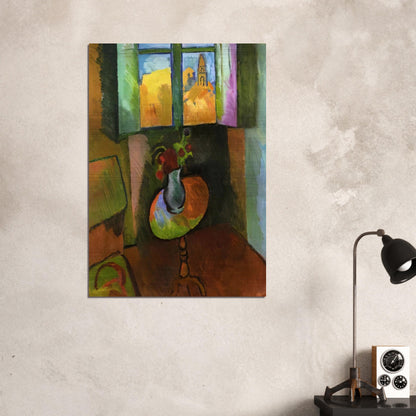 PEDISTAL TABLE RUE SEGUIER 1909 - Raoul Dufy Brushed Aluminum Print - 70x100 cm / 28x40 inches | Raoul Dufy Aluminum Print | Raoul Dufy Prints