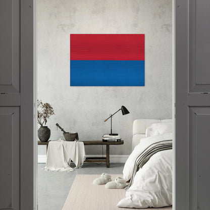 Untitled - Color Field Painting - Blinky Palermo Brushed Aluminum Print - 70x100 cm / 28x40 inches | Blinky Palermo Aluminum Print | Blinky Palermo Prints