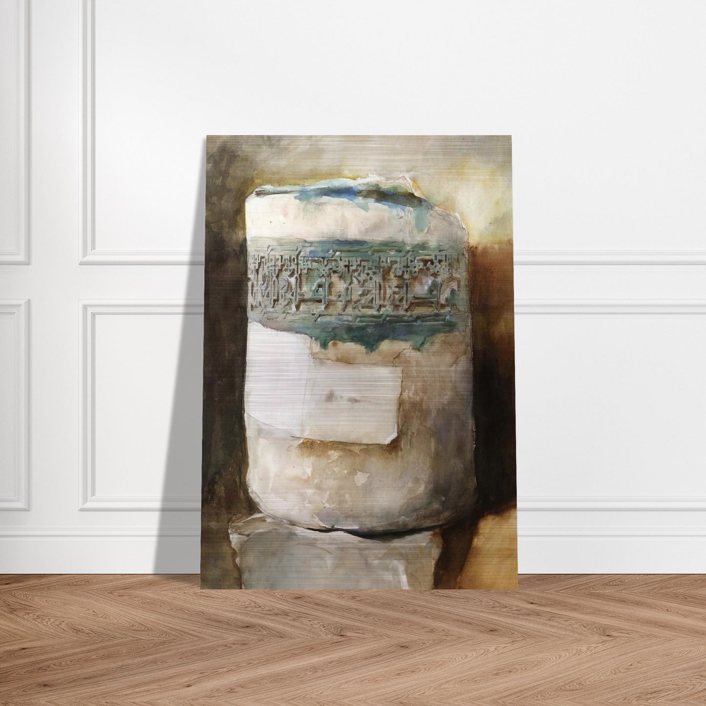 Persian Artifact with Faience Decoration - John Singer Sargent Brushed Aluminum Print - 70x100 cm / 28x40 inches | John Singer Sargent Aluminum Print | John Singer Sargent Prints