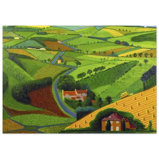 David Hockney - David Hockney Wall art - 13x18 cm / 5x7 Inches - Fine Art Poster - -