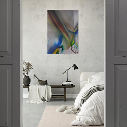 Phenomena Merlins Mantle - Paul Jenkins Brushed Aluminum Print - 70x100 cm / 28x40 inches | Paul Jenkins Aluminum Print | Paul Jenkins Prints