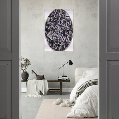 Syllable in the Cosmos - Richard Pousette-Dart Brushed Aluminum Print - 70x100 cm / 28x40 inches | Richard Pousette-Dart Aluminum Print | Richard Pousette-Dart Prints