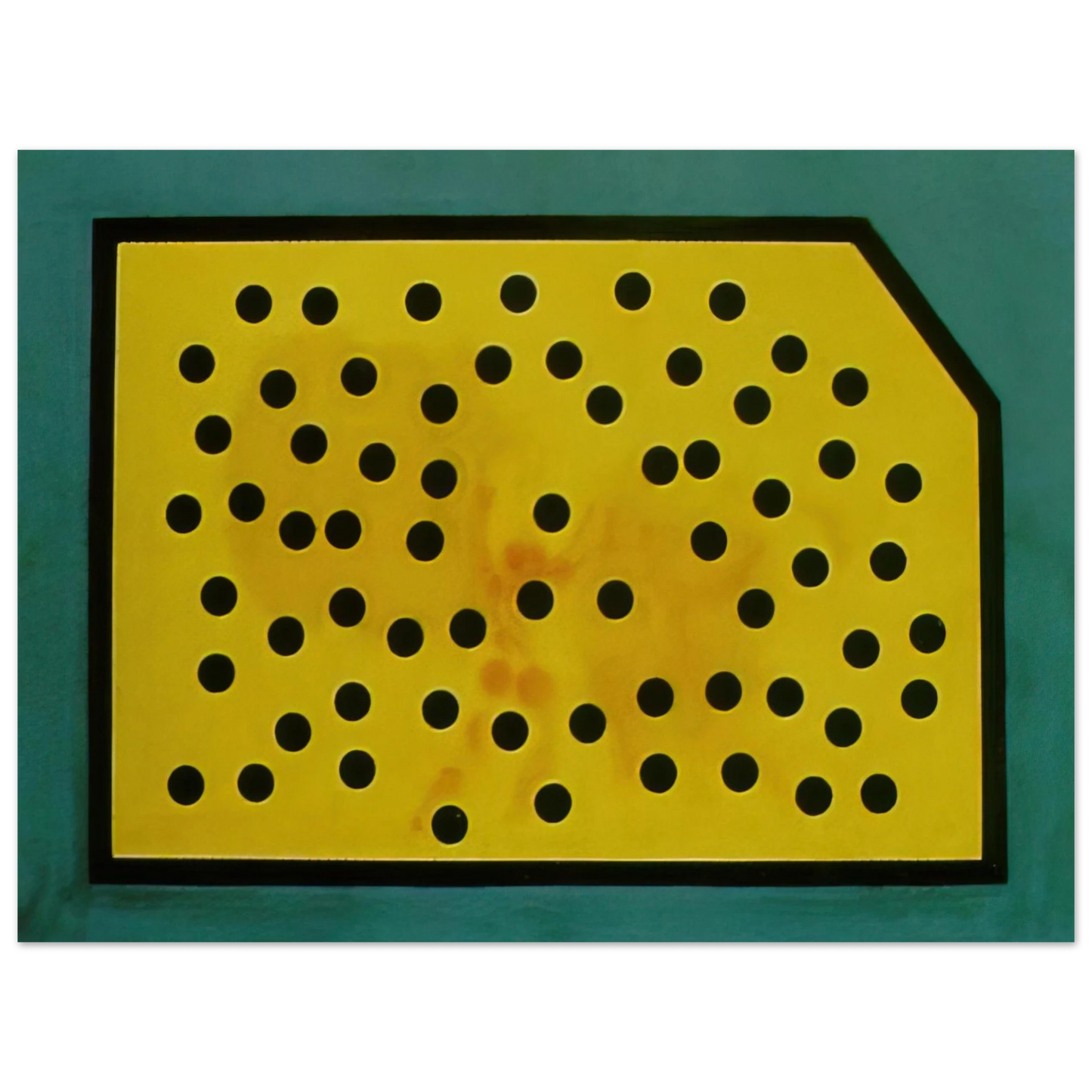 Salvador Dali - RANDOMDOT CORRELOGRAM THE GOLDEN FLEECE  75x100 cm / 30x40inches Fine Art Poster