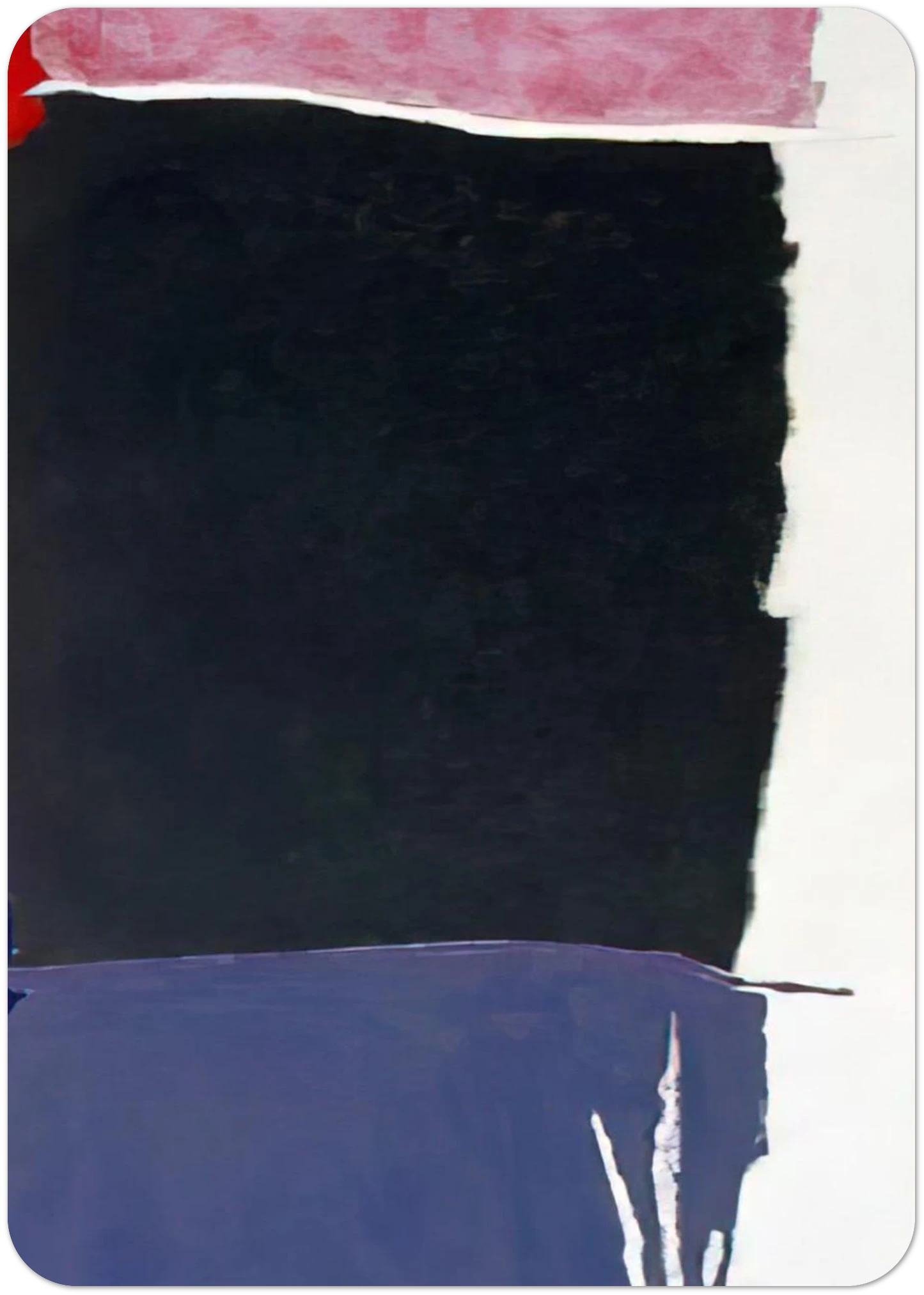 Infinity Field, Lefkatos Series II - 1978 By Theodoros Stamos Pack of 10 Post Cards | Theodoros Stamos Post Cards | A6 (10.5 x 14.8 cm) - 4.1 x 5.8 inches