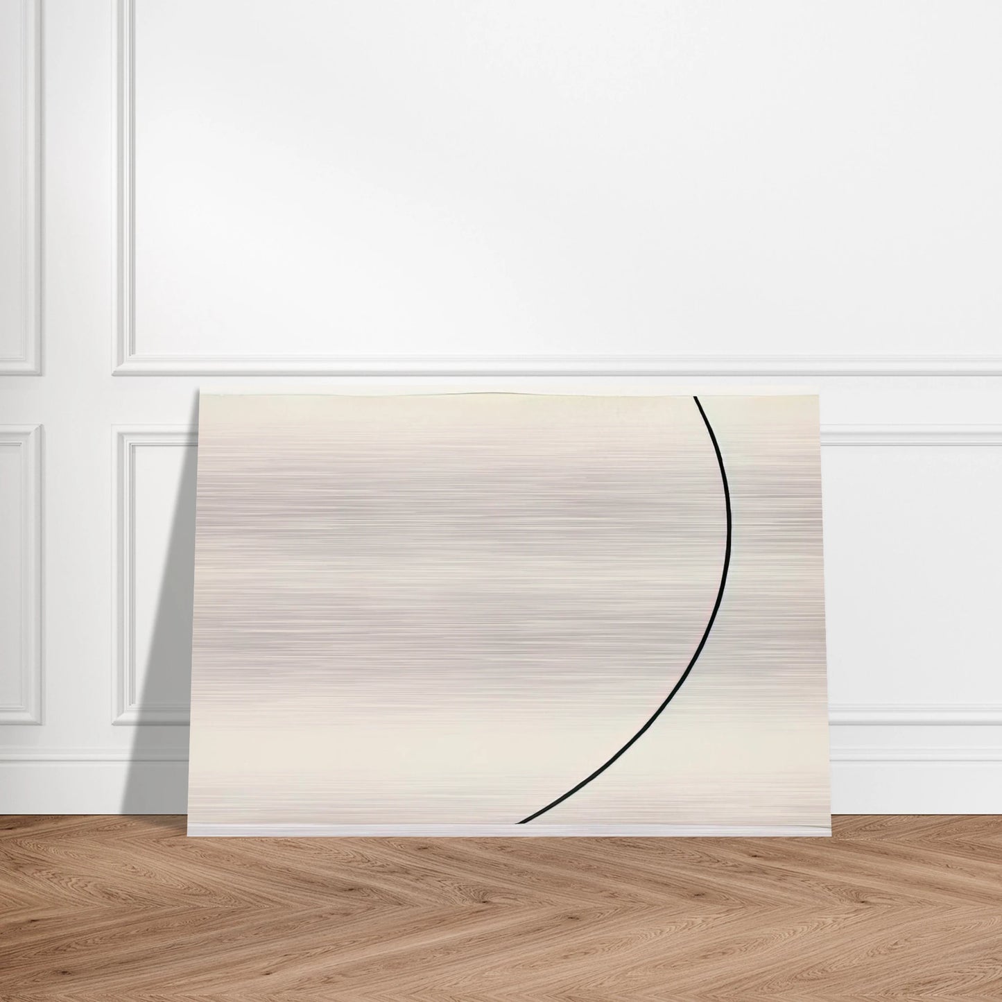 Curve - Ellsworth Kelly Brushed Aluminum Print - 70x100 cm / 28x40 inches | Ellsworth Kelly Aluminum Print | Ellsworth Kelly Prints