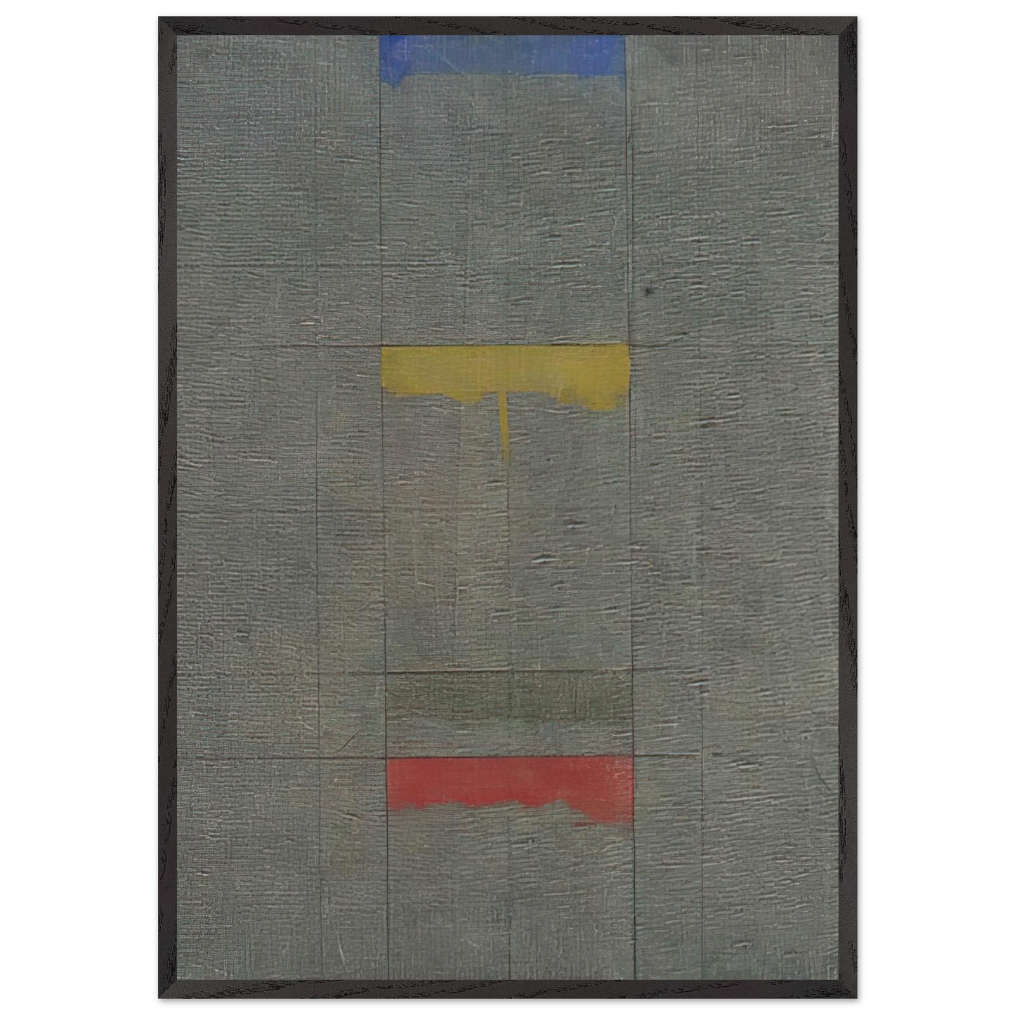 Untitled - Minimalism N1 - Brice Marden 70x100 cm / 28x40 inches Framed Art Print – Black Wooden Frame